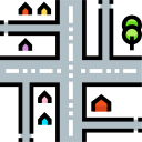 Contenes y urbanización definidas.